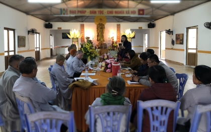 Phật giáo huyện Thạch Hà tổng kết Phật sự 2022